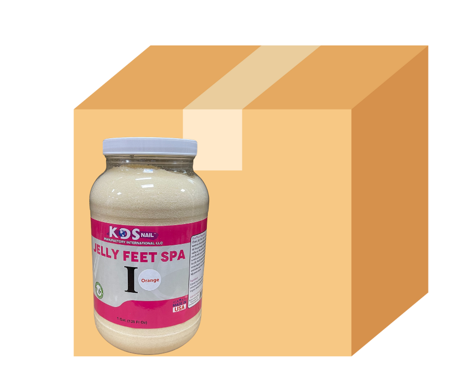 KDS Jelly Feet Spa Number I - Màu cam - Hộp 4