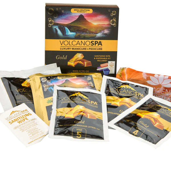 LP VOLCANO SPA 10 bước - Vàng - Hộp 36