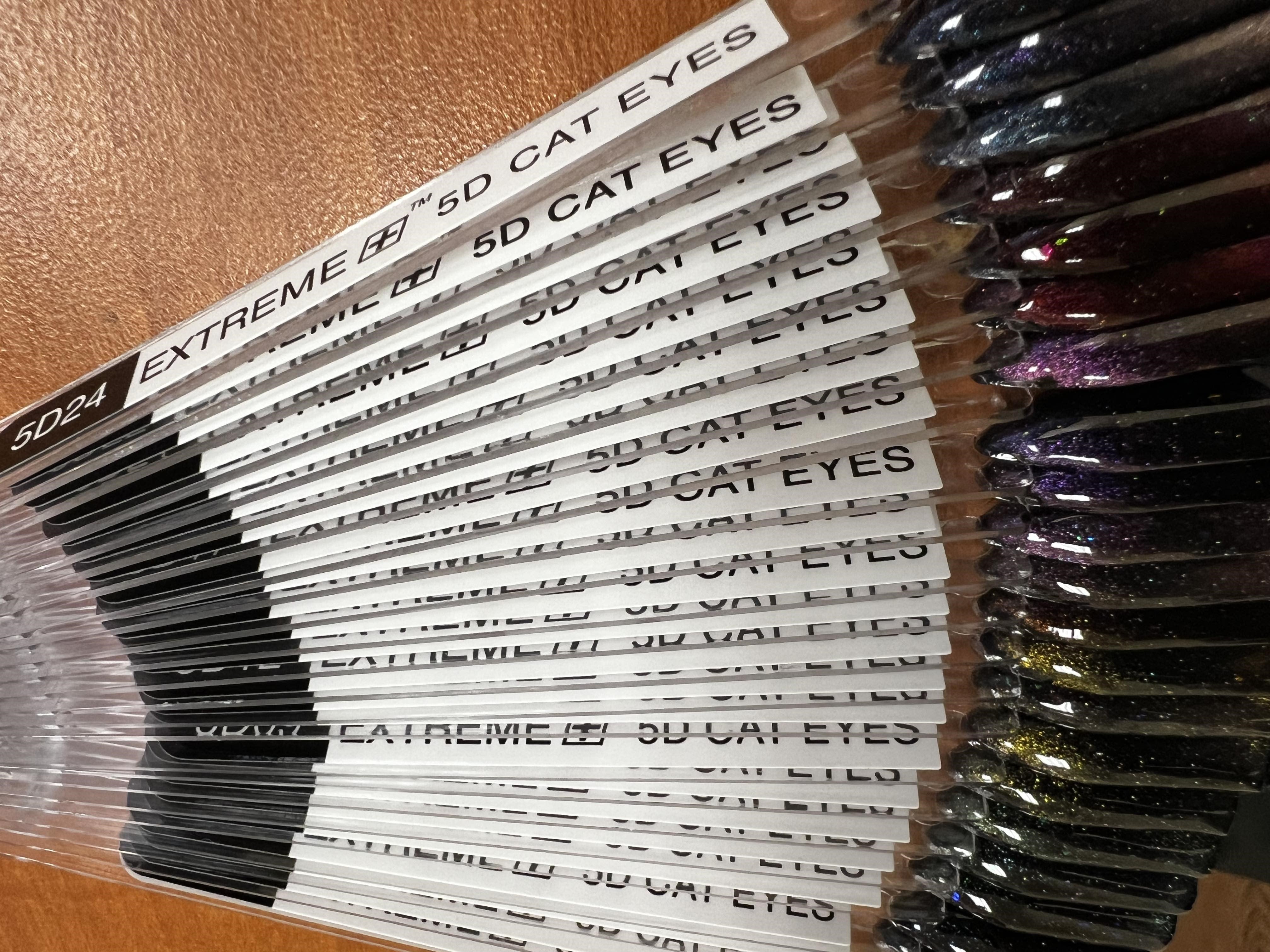 EXTREME+ 5D Cat Eye Gel  set/24colors - Chart color