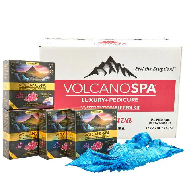 LP VOLCANO SPA 10 bước - Dung nham nóng - Bộ sản phẩm