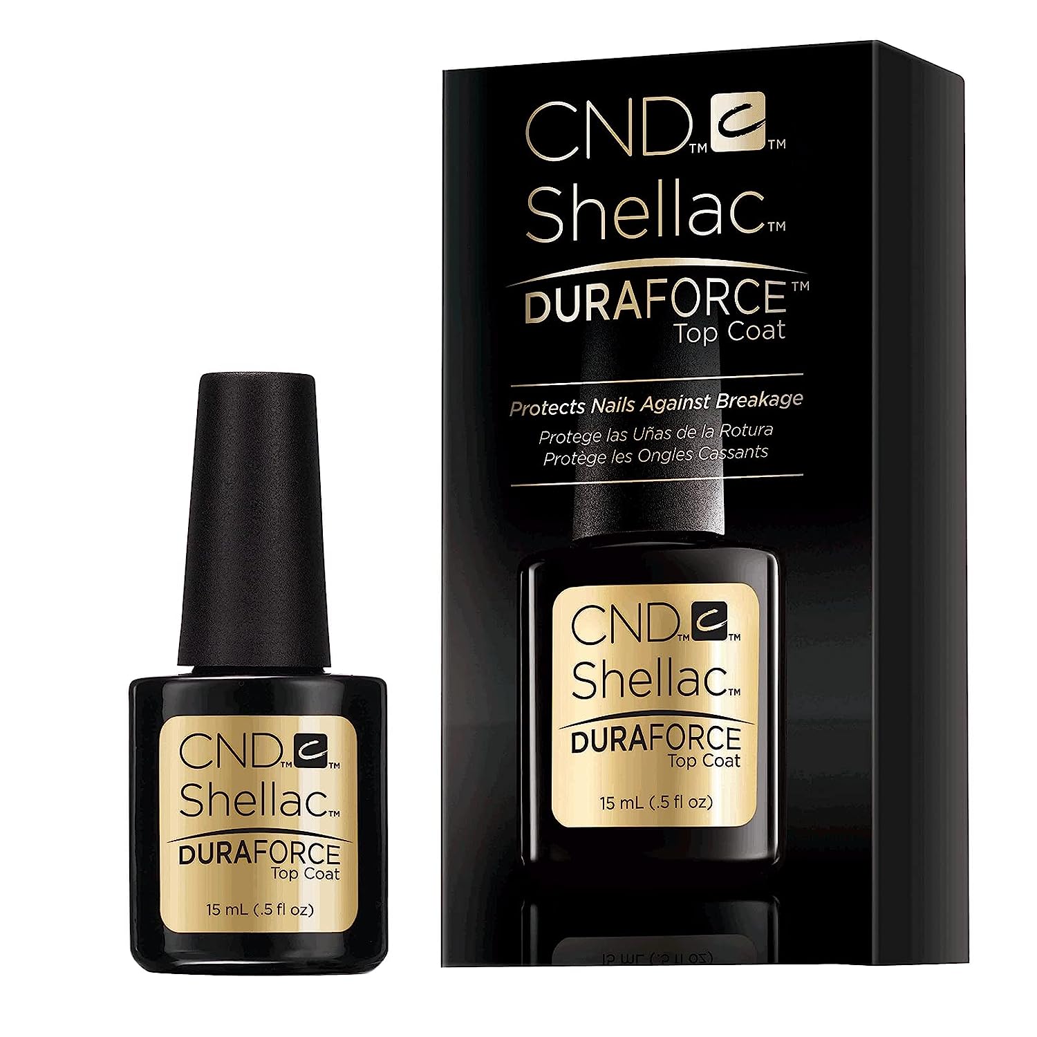 CND Shellac DURAFORCE Gel Nail Polish Top Coat