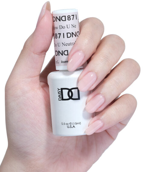 DND - Gel & Lacquer # 871 How Do U Neutral?