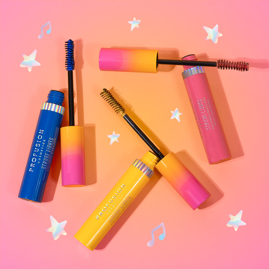 It's a Vibe | Strobe Lights Colored Mascara