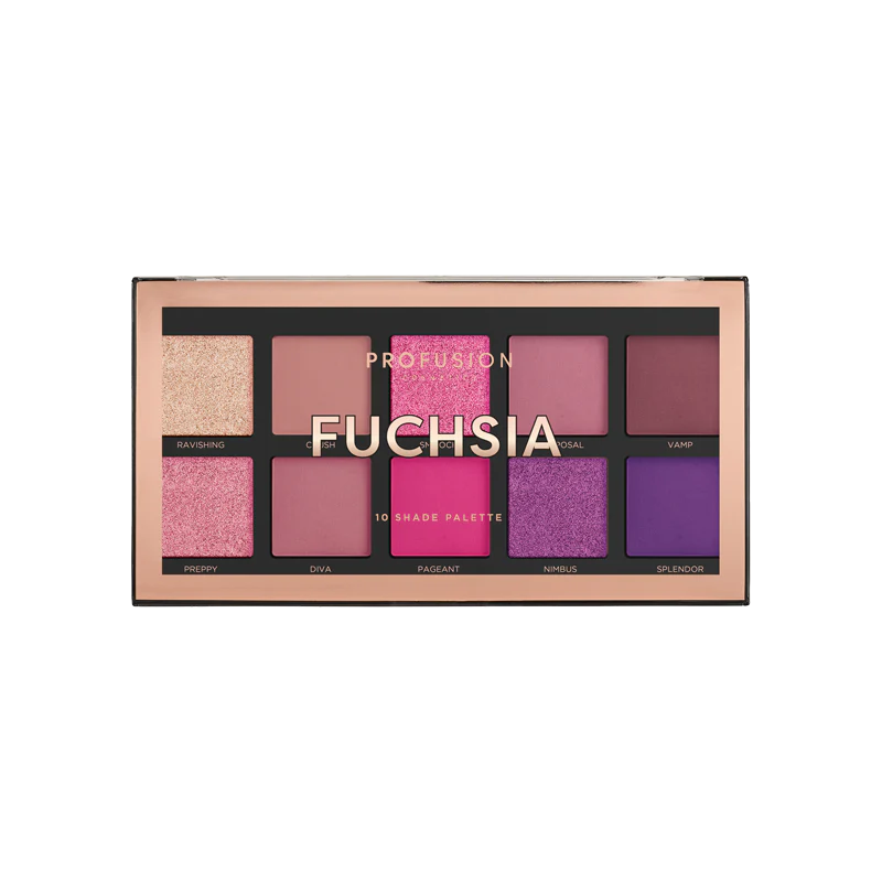 Fuchsia 10 shade palette