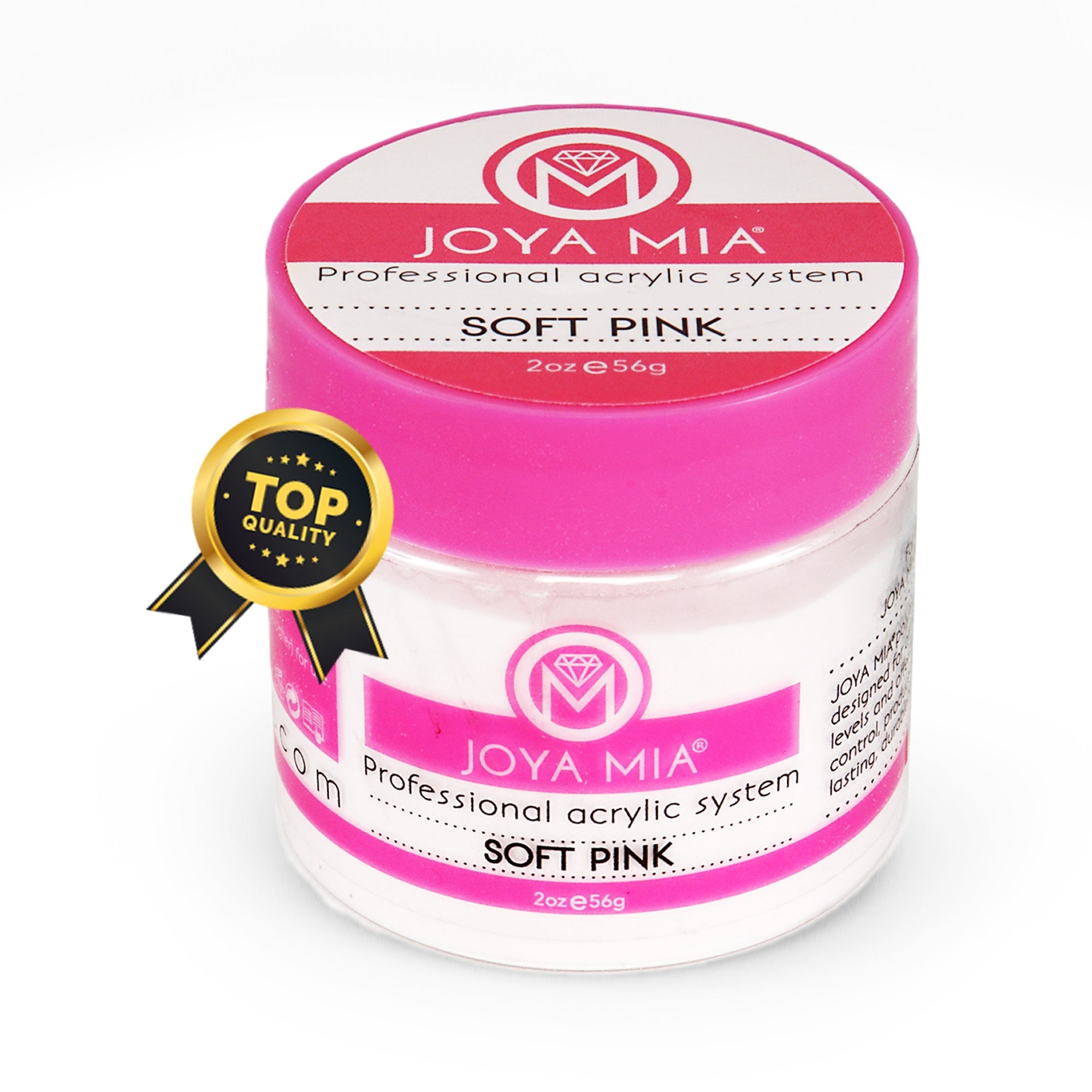 Acrylic Powder - Soft Pink - 1oz - 32oz