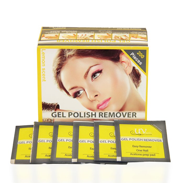 Lemon - Lacquer & Gel Remover pads.