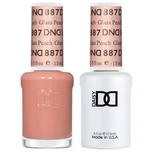 DND - Gel & Lacquer # 887 Glass Peach