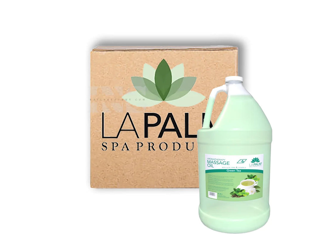 Lá Cọ - Dầu Massage - Trà Xanh