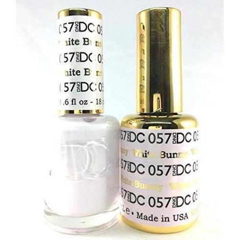 DND DC Duo - Gel #057 White Bunny 