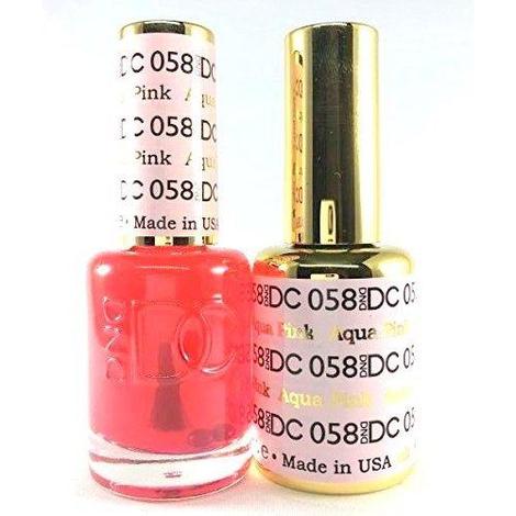 DND DC Duo - Gel #058 Aqua Pink 