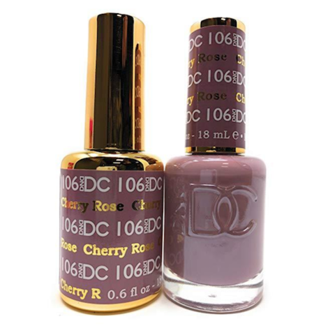 DND DC Duo - Gel #106 Cherry Rose 