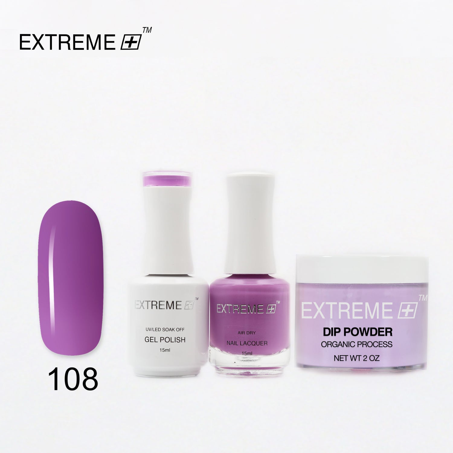 Bộ Combo EXTREME+ 3 trong 1 - Gel, Sơn mài &amp; Nhúng - #108