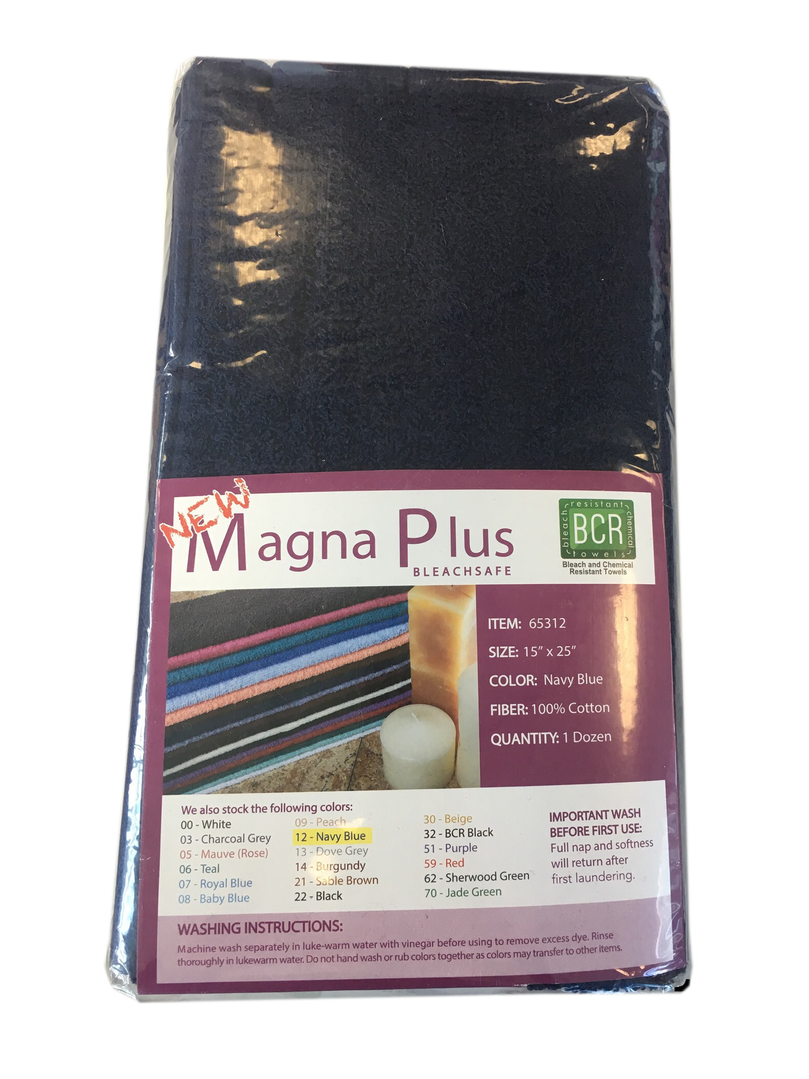 Khăn Magna 15 x 25 - Xanh Navy