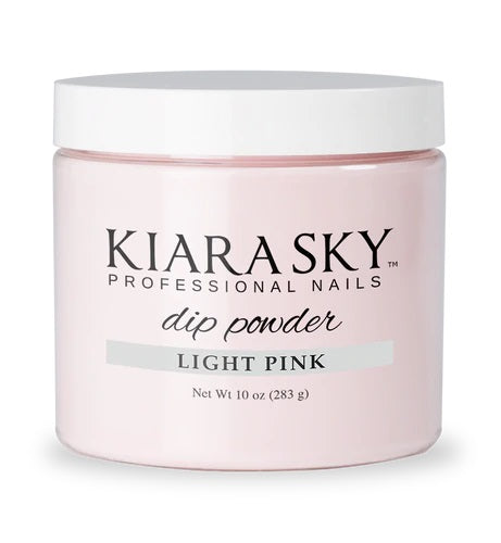 Kiara Sky Dipping Powder Pink &amp; White 10 Oz - Hồng nhạt