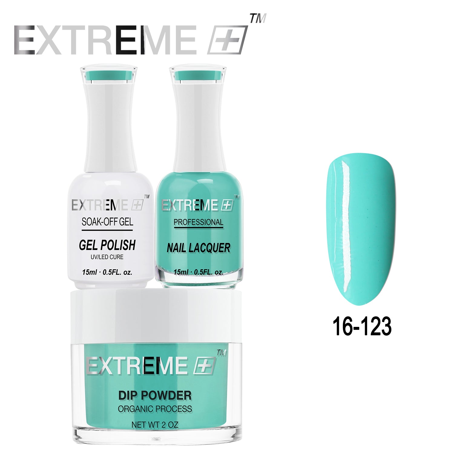 Bộ Combo 3 trong 1 EXTREME+ All-in-One - Bột Nhúng, Sơn Gel và Sơn Móng #016