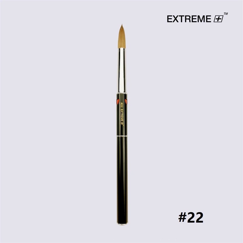 EXTREME+ HEART Kolinsky Acrylic Nail Brush #22