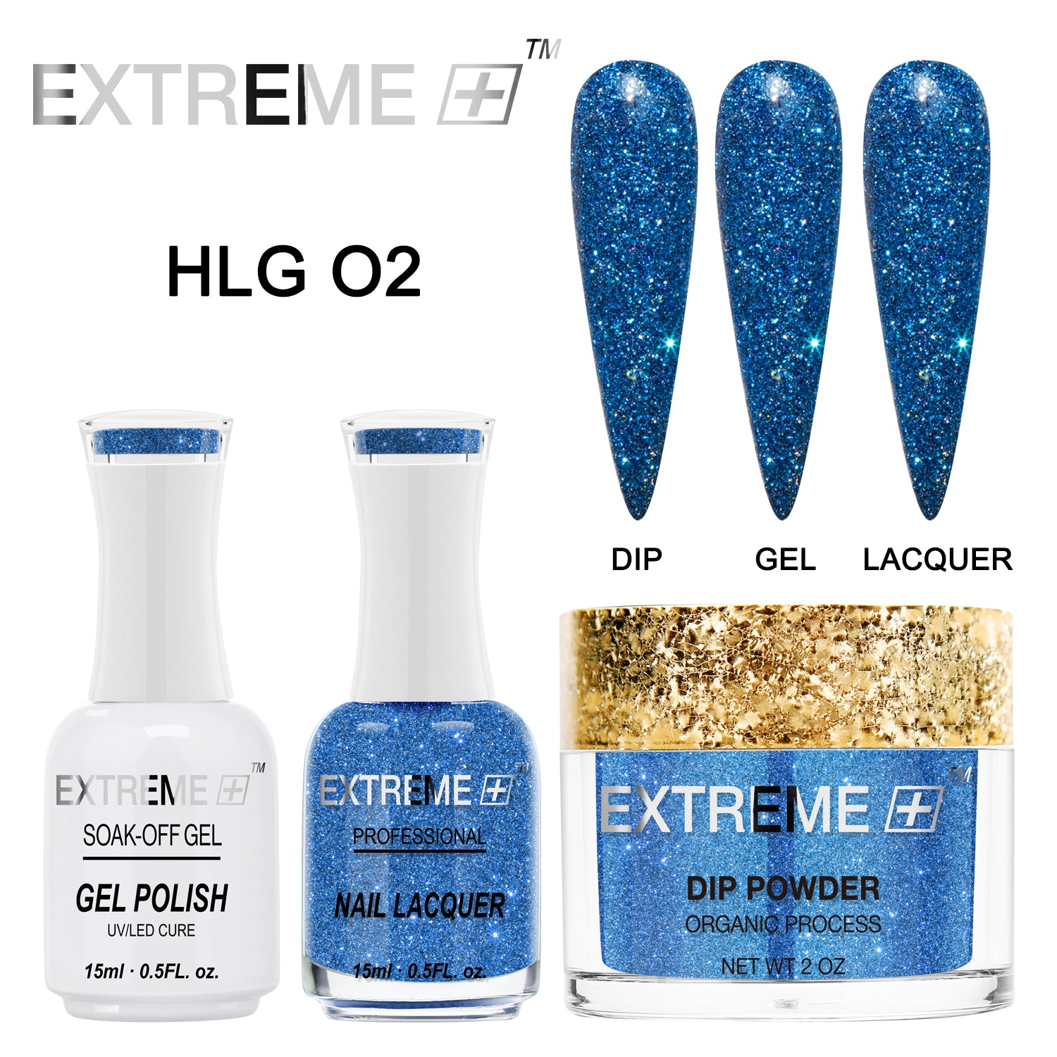 Bộ combo EXTREME+ 3 trong 1 - Holo Chrome - #002