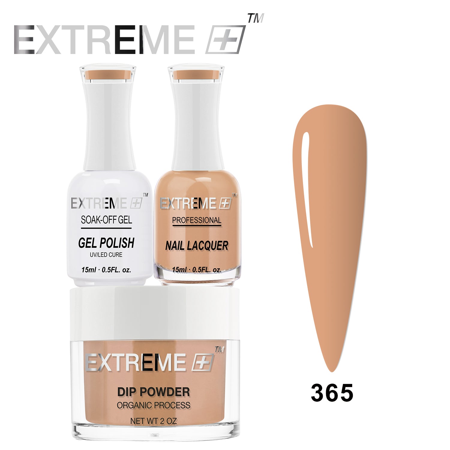 Bộ Combo EXTREME+ 3 trong 1 - Gel, Sơn mài &amp; Nhúng - #365