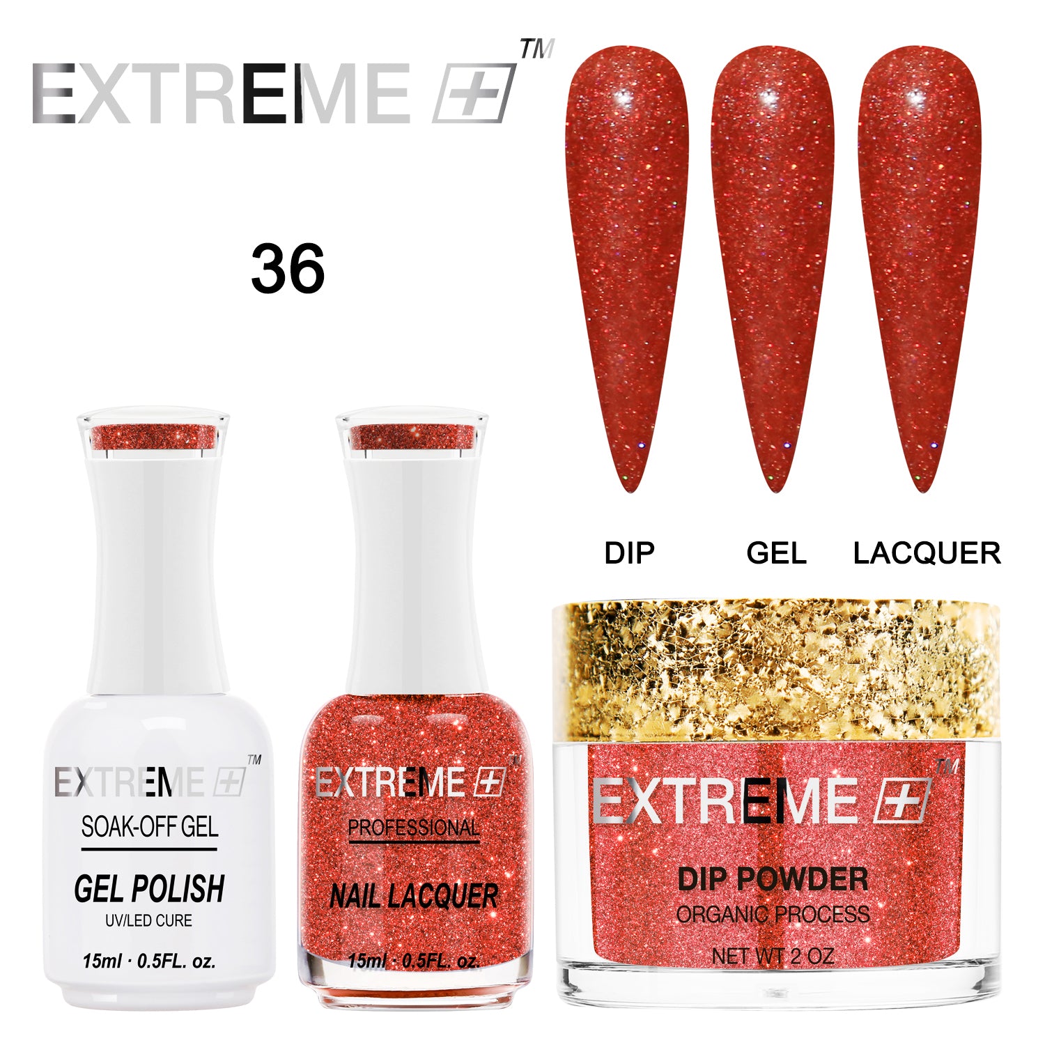 Bộ combo EXTREME+ 3 trong 1 - Holo Chrome - #036