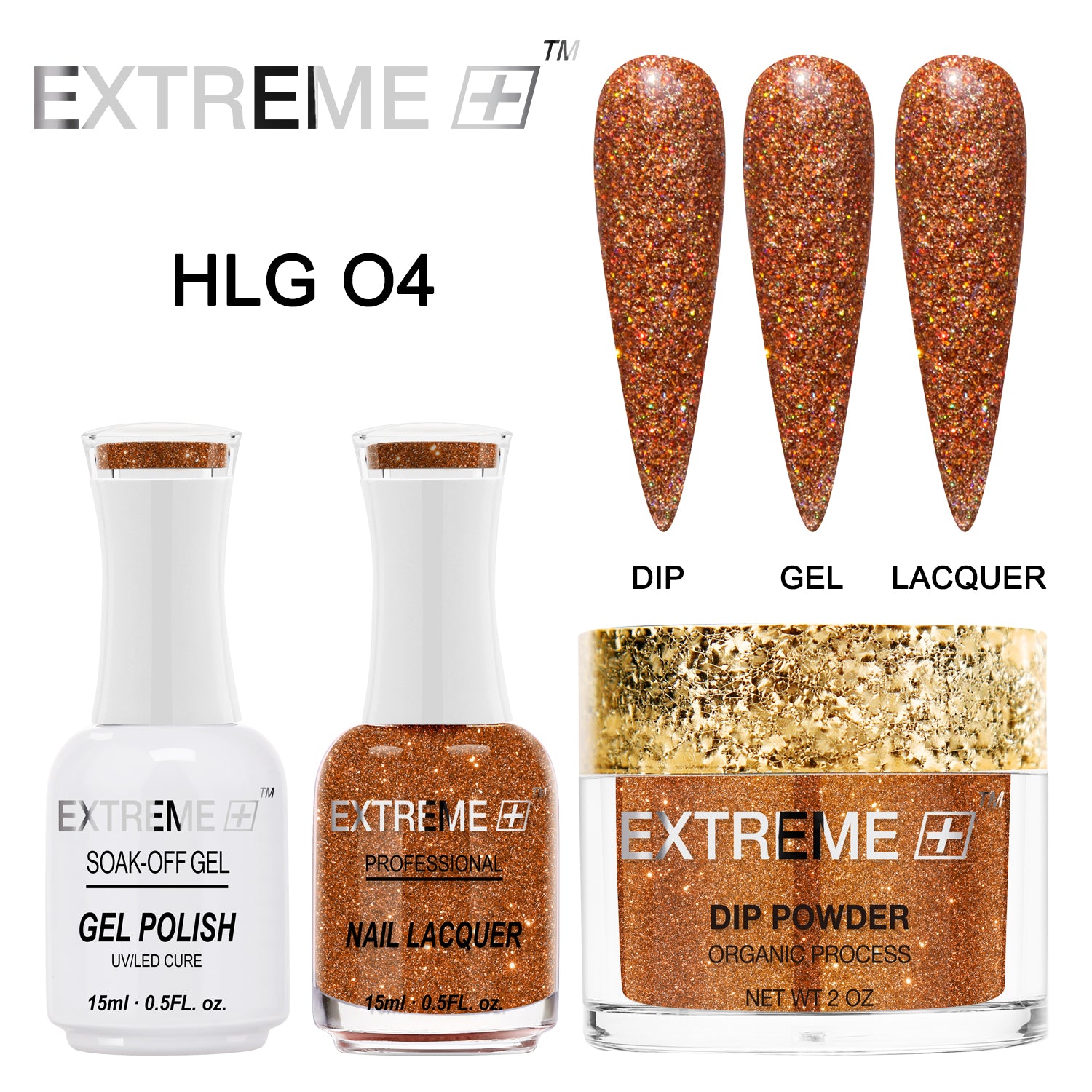 Bộ combo EXTREME+ 3 trong 1 - Holo Chrome - #004