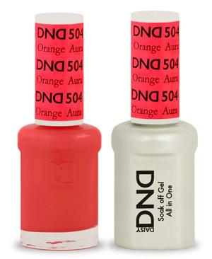 DND - Gel &amp; Lacquer #504 Orange Aura