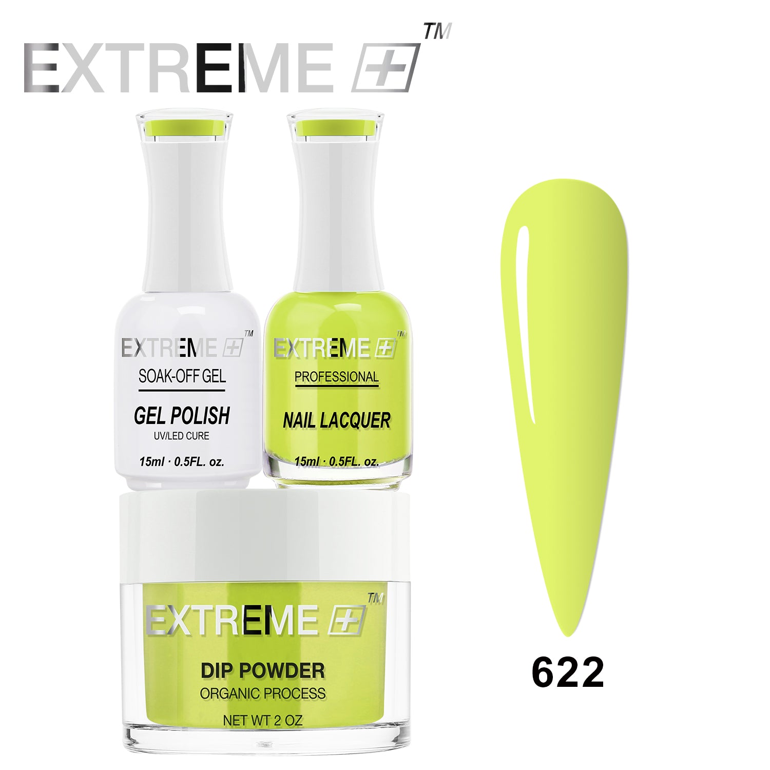 Bộ Combo EXTREME+ 3 trong 1 - Gel, Sơn mài &amp; Nhúng - #622