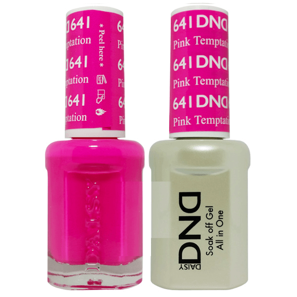 DND - Gel &amp; Lacquer #641 Temptation Pink