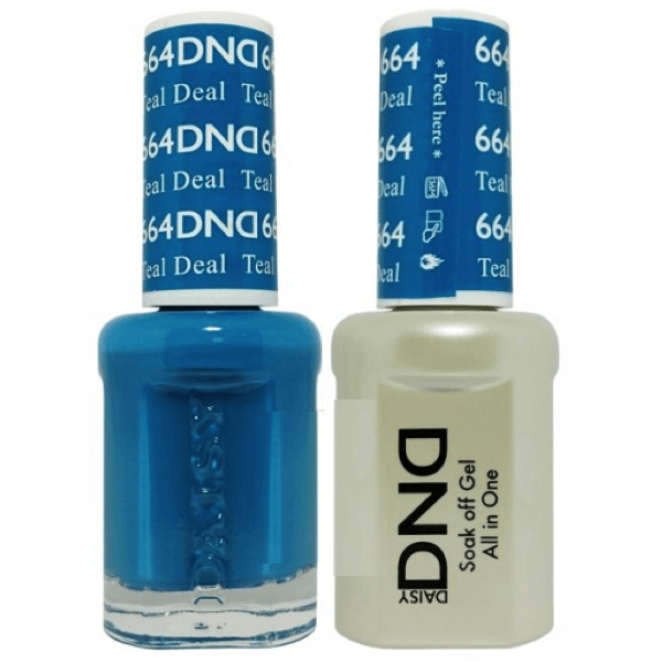 DND - Gel &amp; Sơn mài # 664 Teal Deal