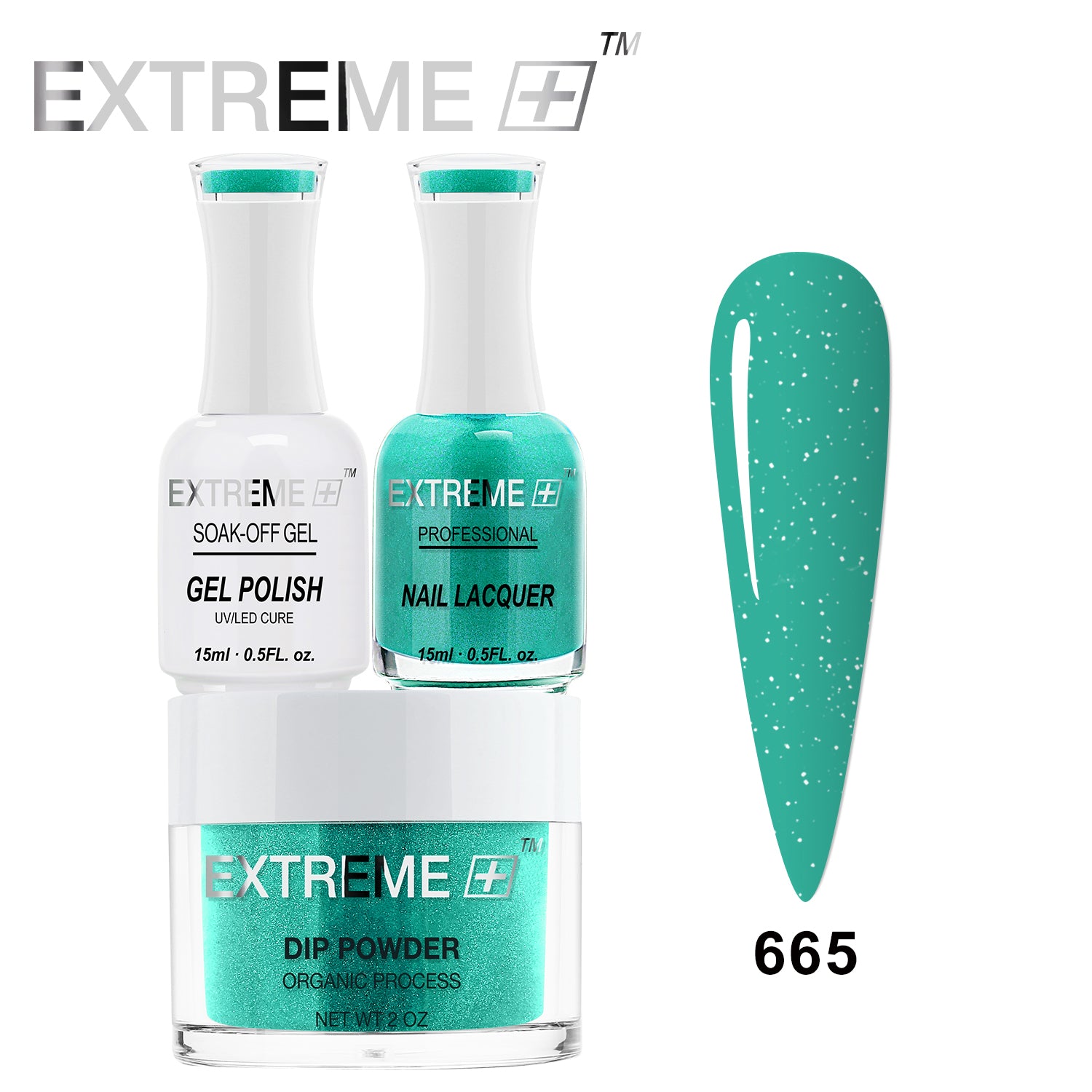 Bộ Combo EXTREME+ 3 trong 1 - Gel, Sơn mài &amp; Nhúng - #665