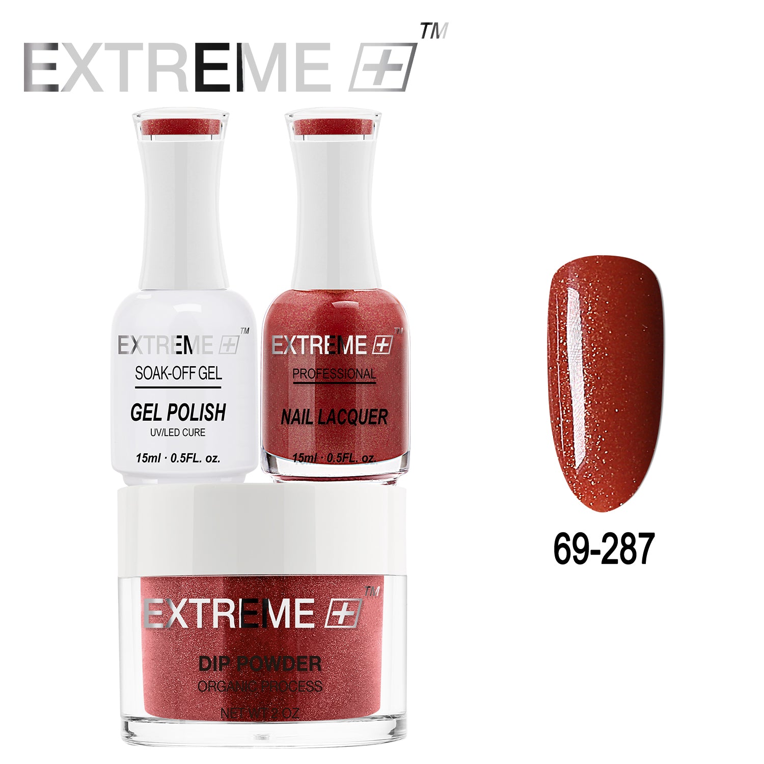 Bộ Combo 3 trong 1 EXTREME+ All-in-One - Bột Nhúng, Sơn Gel và Sơn Móng #069