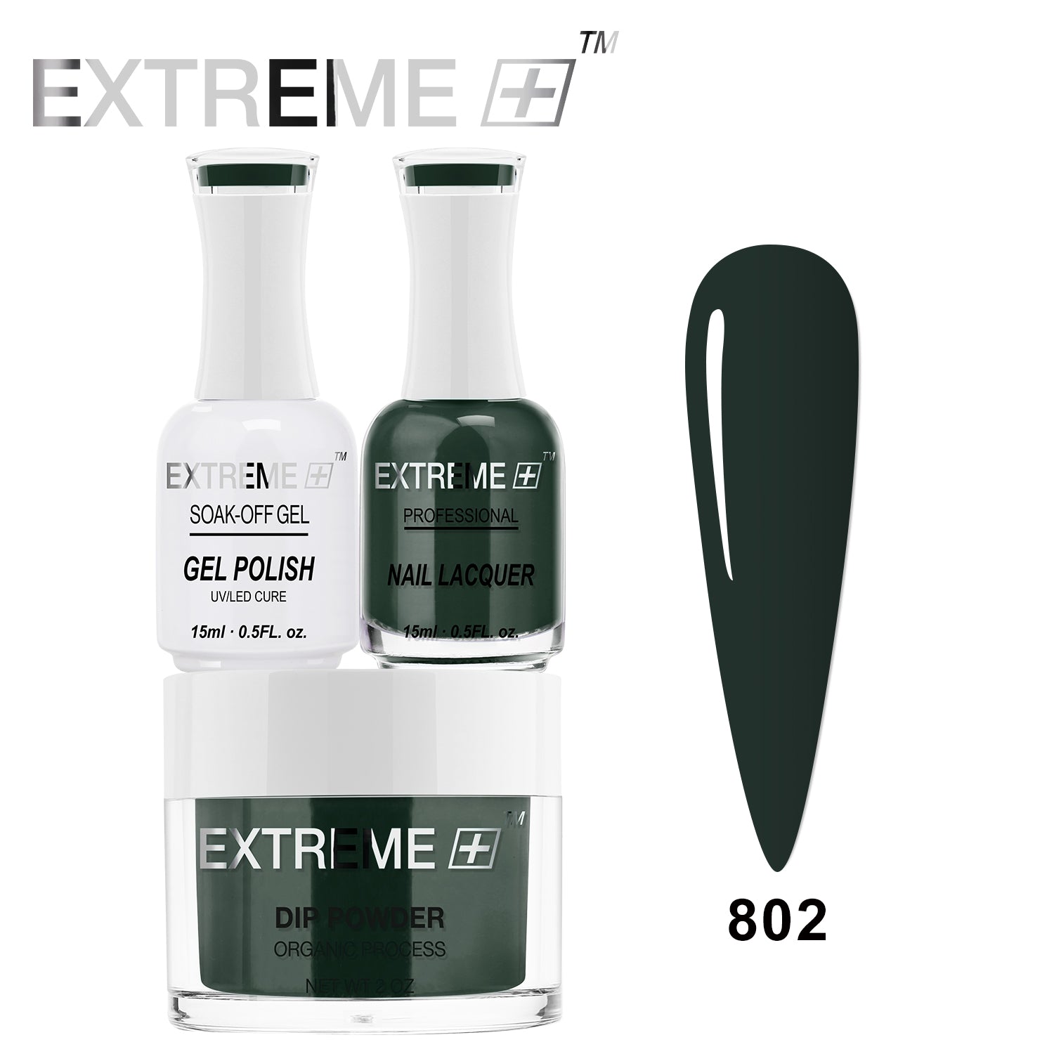 Bộ Combo EXTREME+ 3 trong 1 - Gel, Sơn mài &amp; Nhúng - #802