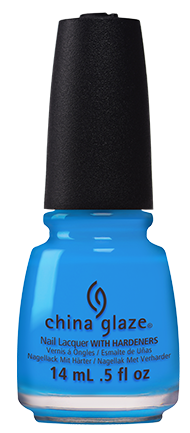 China Glaze Polish - 82606 DJ Blue My Mind