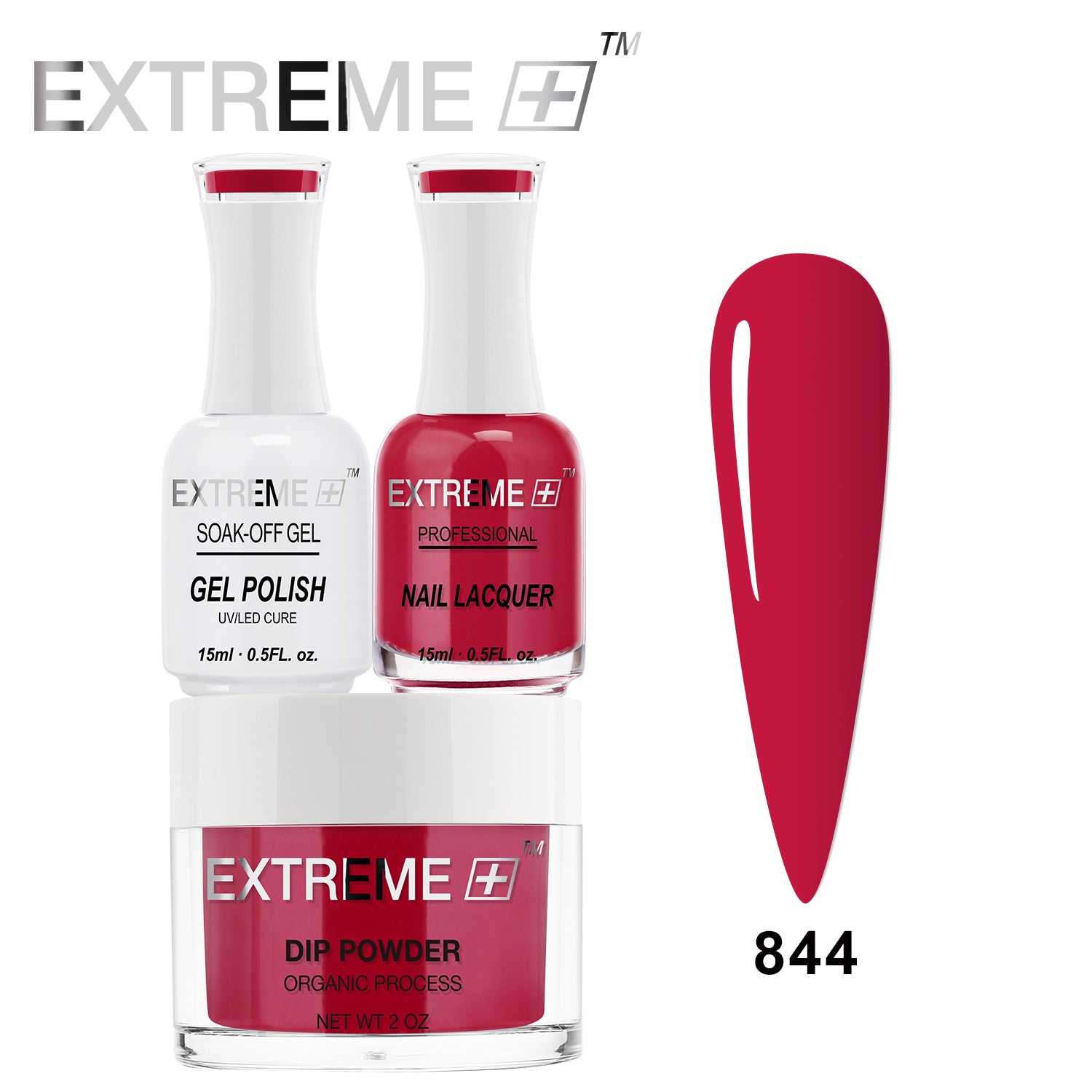 Bộ Combo EXTREME+ 3 trong 1 - Gel, Sơn mài &amp; Nhúng - #844