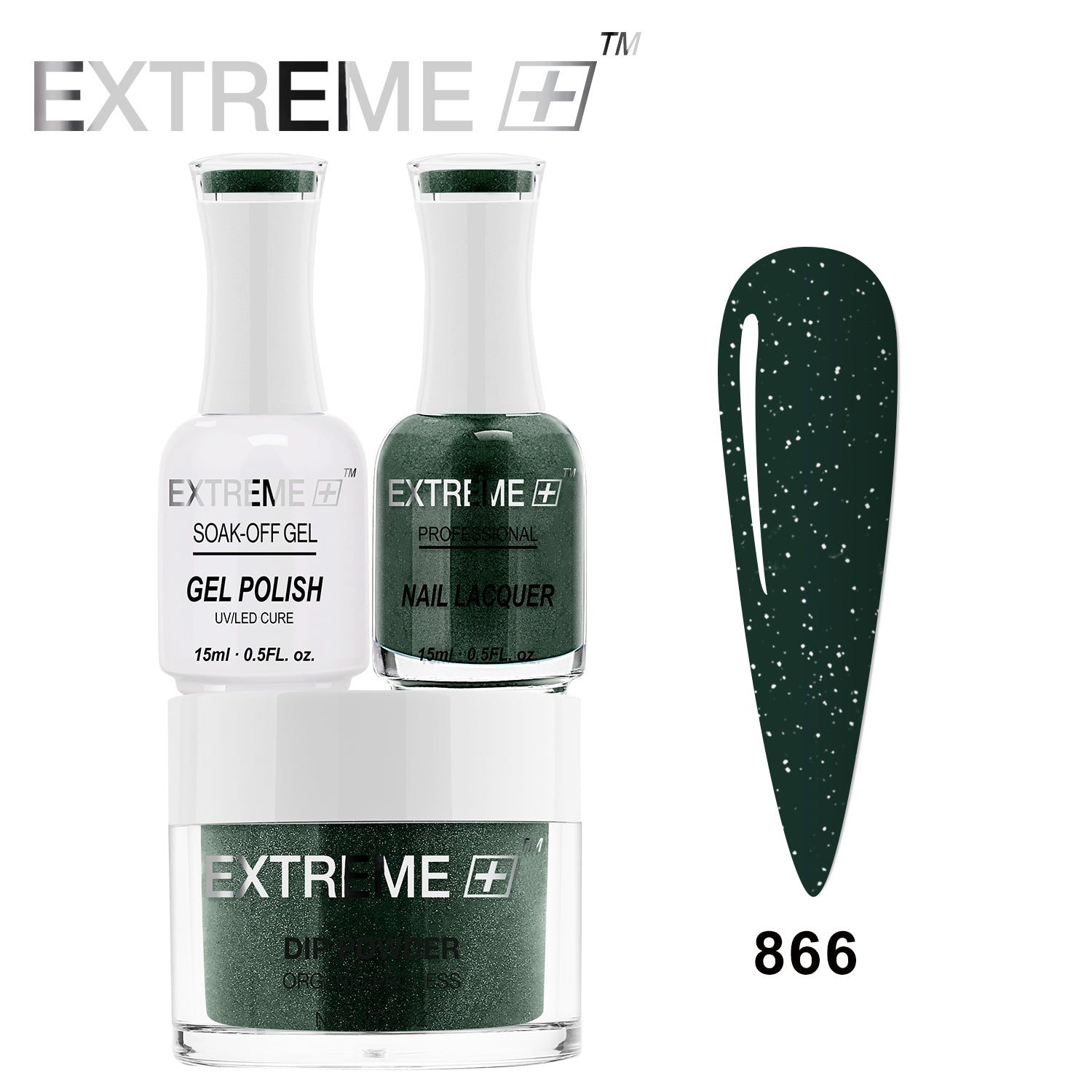 Bộ Combo EXTREME+ 3 trong 1 - Gel, Sơn mài &amp; Nhúng - #866