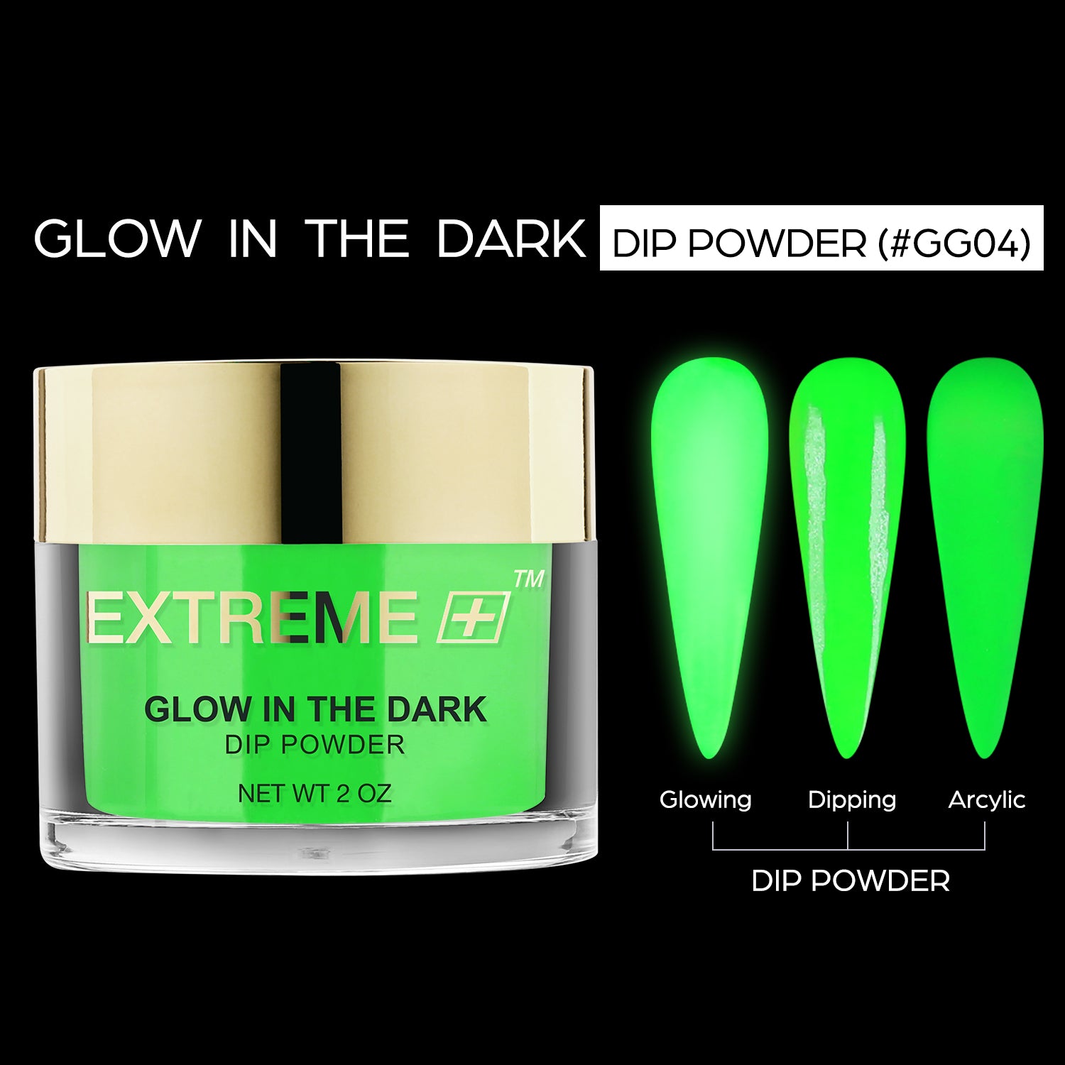 Phấn phủ phát sáng trong bóng tối EXTREME+ SUPER 2 oz - #004