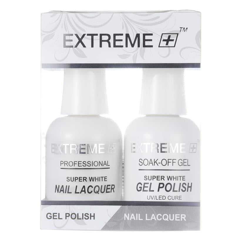 Sơn mài kết hợp gel EXTREME+ (Bộ đôi) - Siêu trắng 