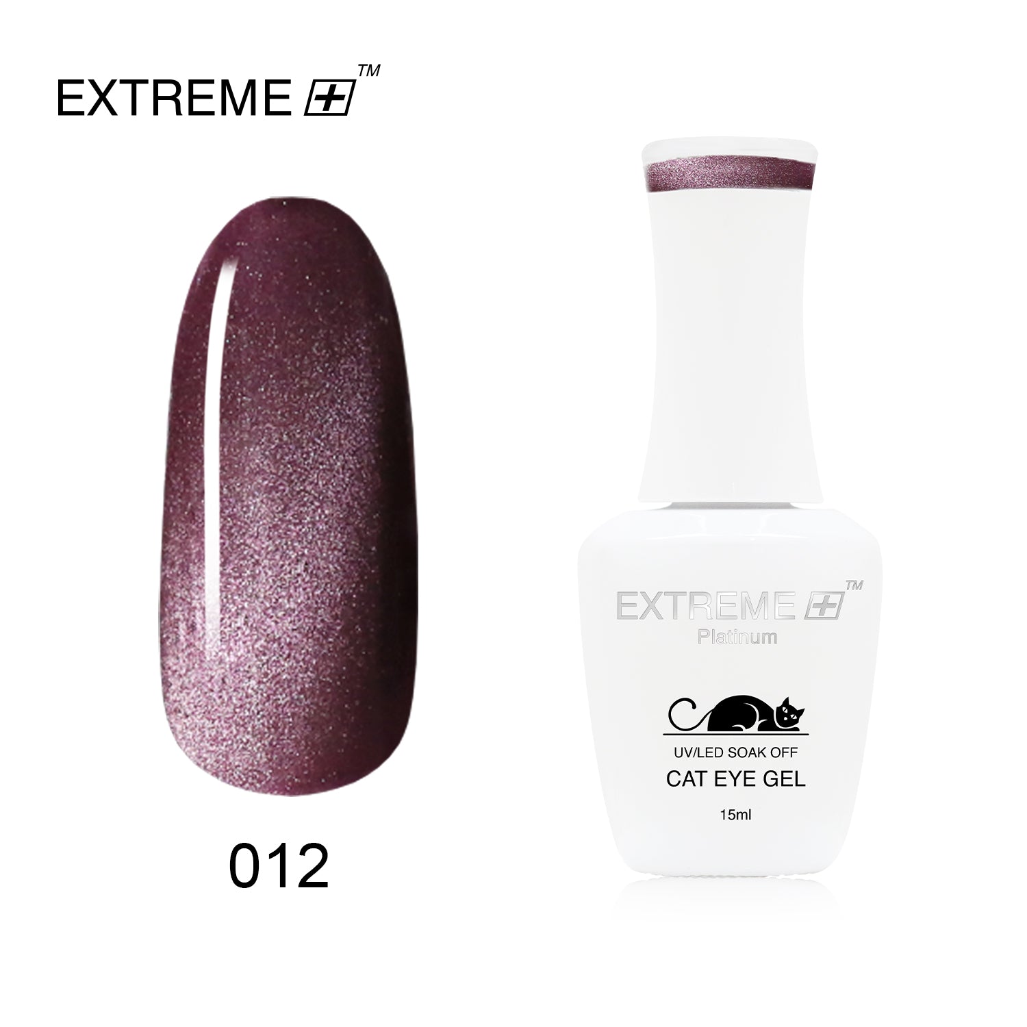 EXTREME+ Platinum CAT EYE Gel #012