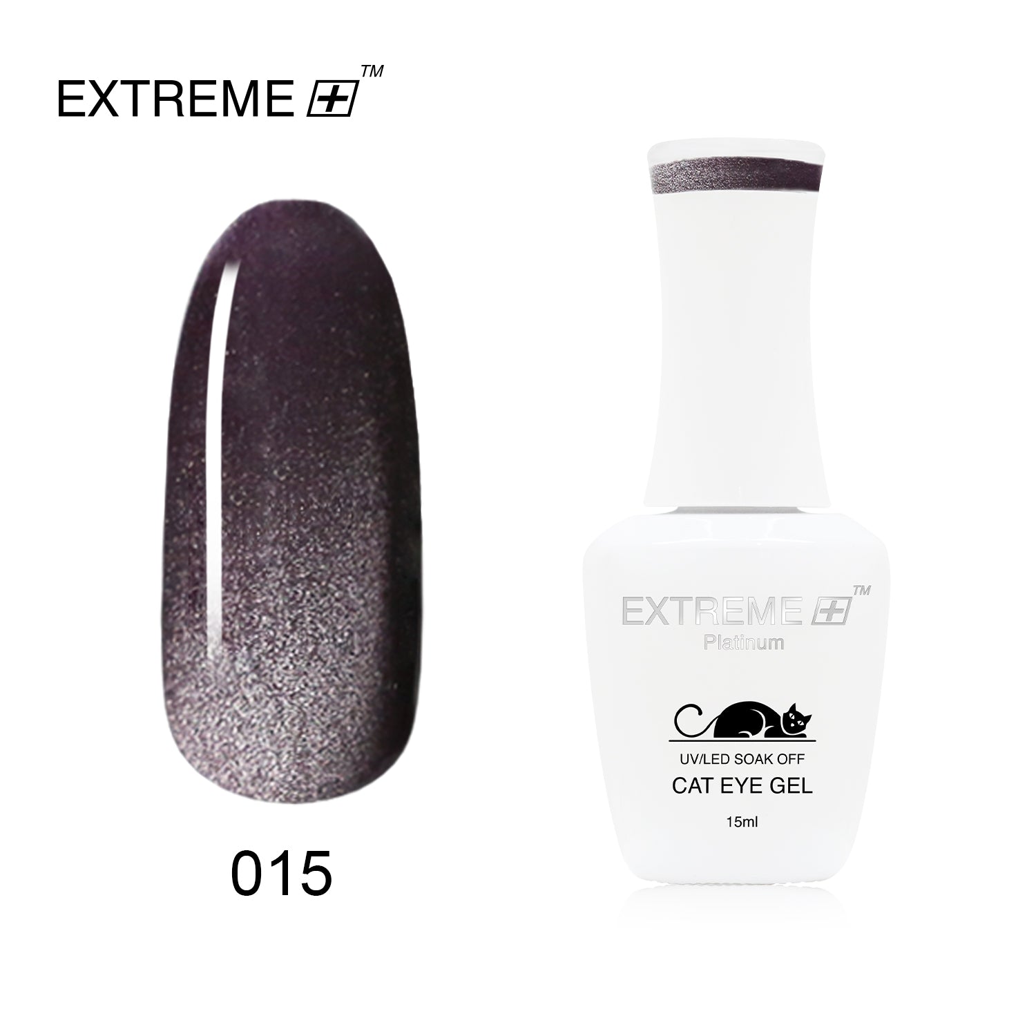 EXTREME+ Platinum CAT EYE Gel #015