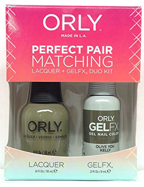 Orly Gel Matching Set #3100000 - Olive You Kelly