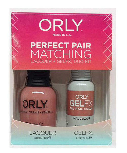 Orly Gel Matching Set #3100004 - Mauvelous