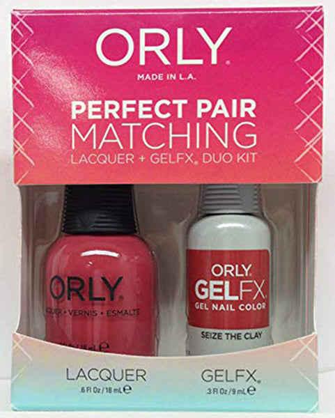 Orly Gel Matching Set #3100005 - Seize the Clay