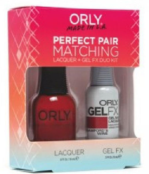 Orly Gel Matching Set #31165 - Crawford's Wine