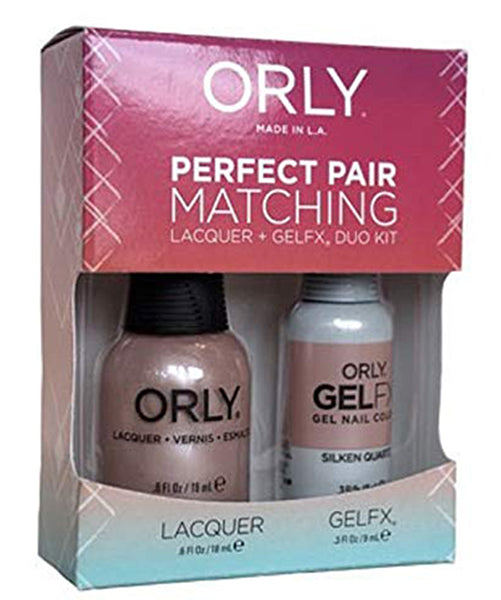 Orly Gel Matching Set #31199 - Silken Quartz