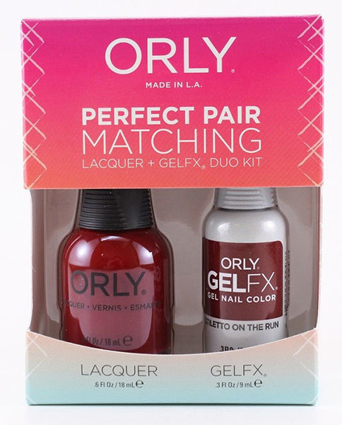 Orly Gel Matching Set #31209 - Stiletto On The Run