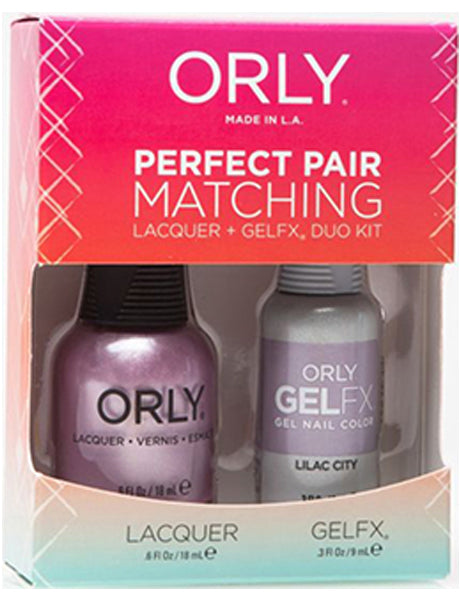 Orly Gel Matching Set #31222 - Lilac City