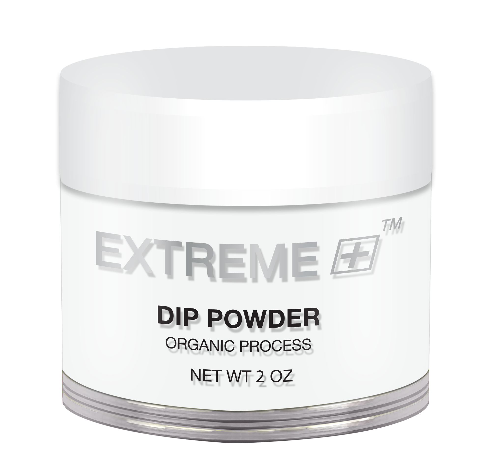 EXTREME+ Dipping Powder Organic - Hồng &amp; Trắng: Trắng Mỹ - 2 oz