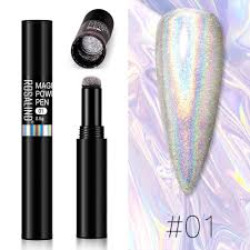 EXTREME+ Air Cushion Holographic Magic Powder Pen - Bạc LS001S 