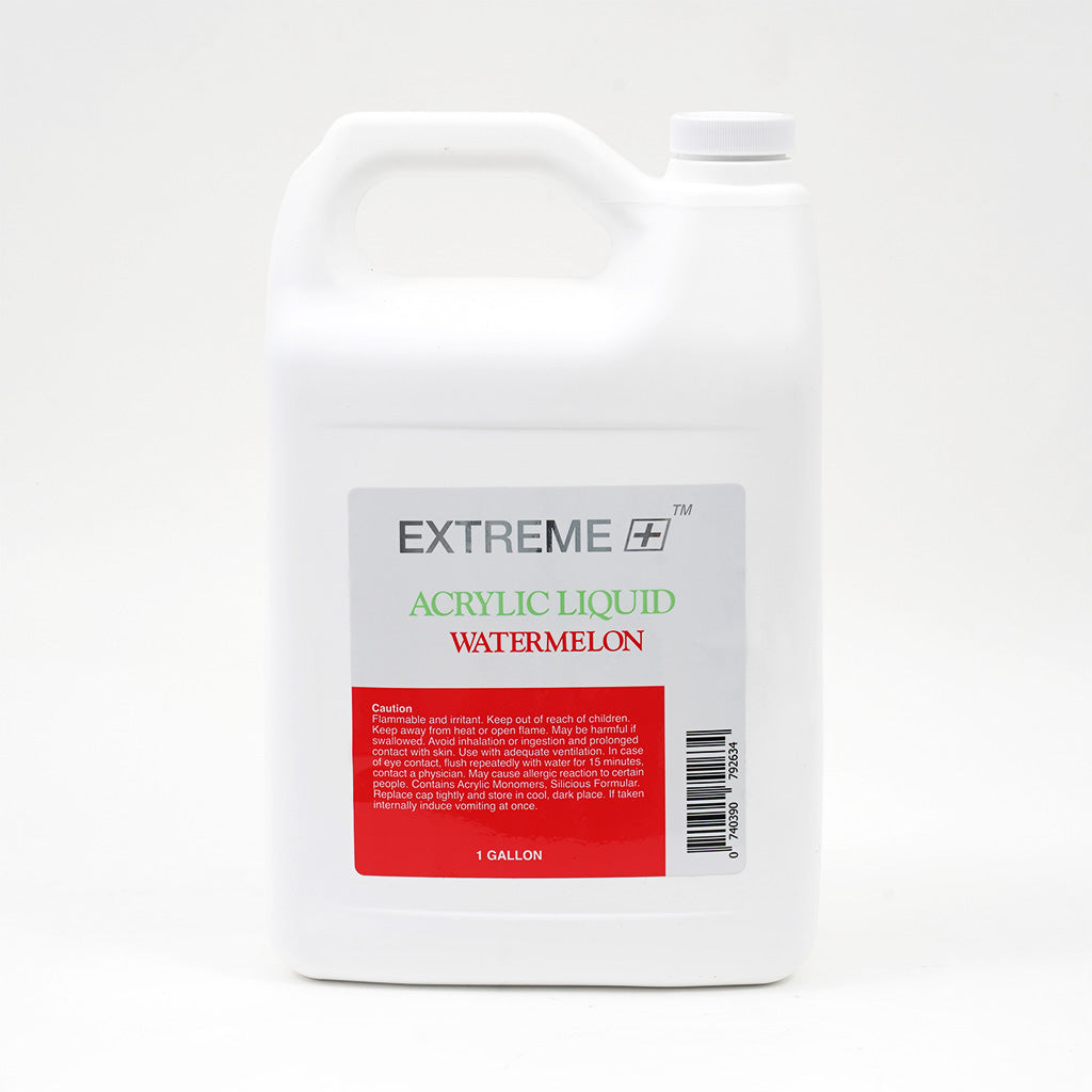 EXTREME+ Acrylic Nail Liquid All Season (MMA) Watermelon - Gallon