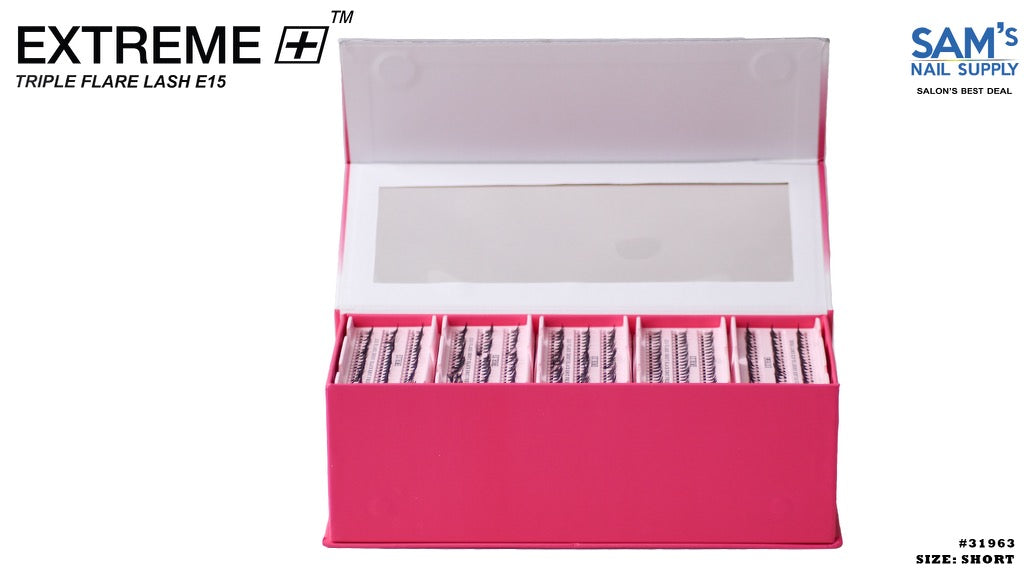 Extreme Triple Flare Lash E15 Ngắn - Hộp 