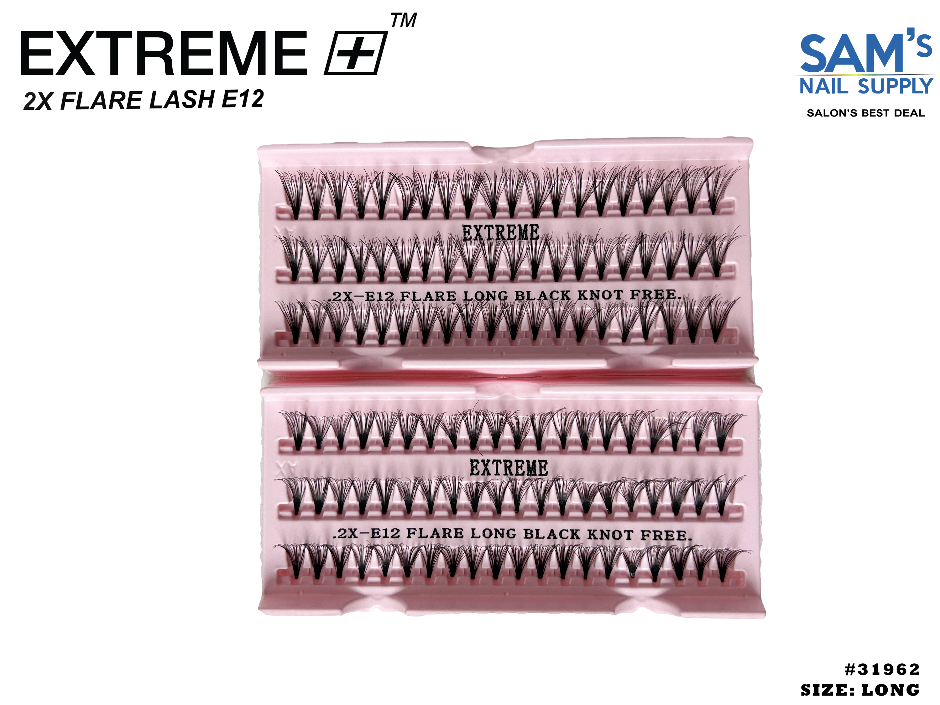Extreme 2X Flare Lash E12 Long - Hộp 